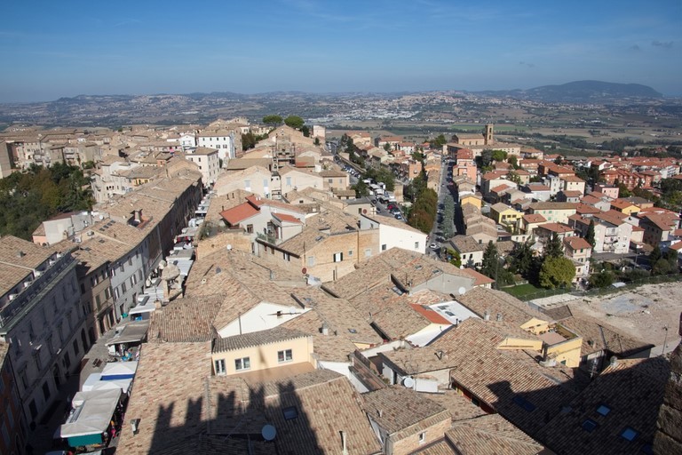 Blick auf Recanati